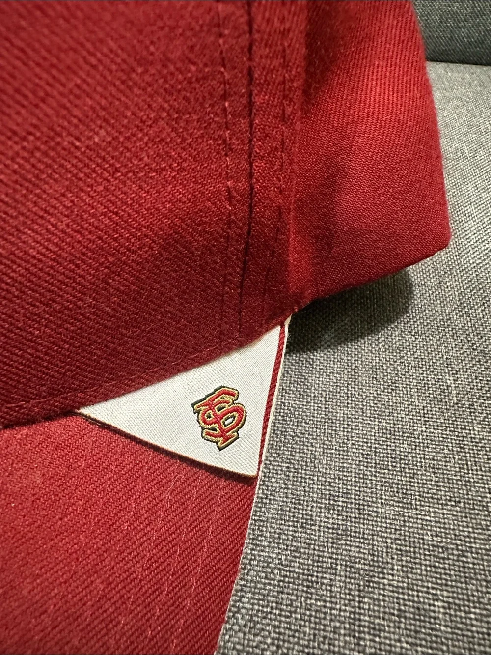 Florida State Garnet Baseball Cap with FS Logo